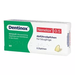 NENE LAX 0,5 peräpuikkoa vauvoille, 6 kpl