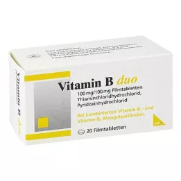 VITAMIN B DUO -filmipäällystetyt tabletit, 20 kpl