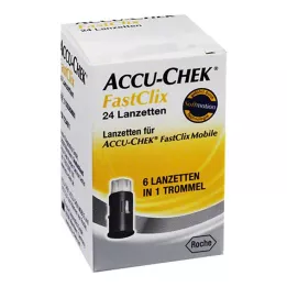 ACCU-CHEK Fastclix Lanzetten, 24 kpl