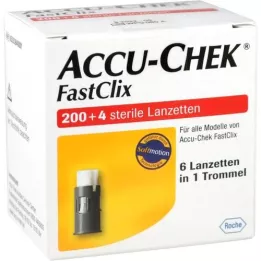 ACCU-CHEK Fastclix Lanzetten, 204 kpl