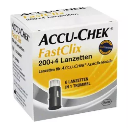 ACCU-CHEK Fastclix Lanzetten, 204 kpl