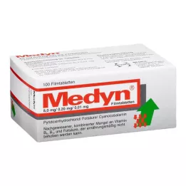 MEDYN Kalvopäällysteiset tabletit, 100 kpl