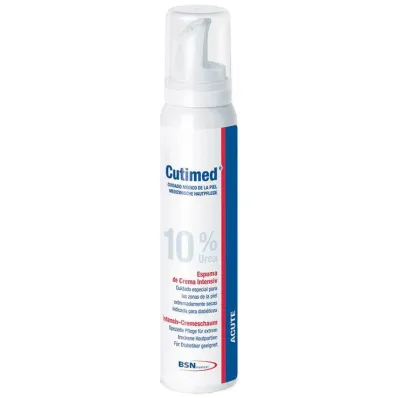 Cutimed Acute Intensive Cream Foam 10% Urea, 125 ml