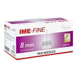 Ime Fine Universal 31g/8mm kynäkanyylit (100 kpl)