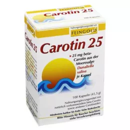 CAROTIN 25 hienokultaista kapselia, 100 kpl