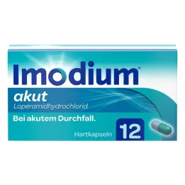 IMODIUM akuutit kovat kapselit, 12 kpl