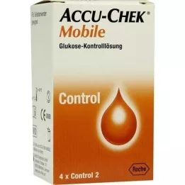 ACCU-CHEK Mobile Control Solution 4 yksi sovellus., 1x4 kpl
