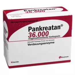 PANKREATAN 36 000 kovaa enterokapselia, 200 kpl