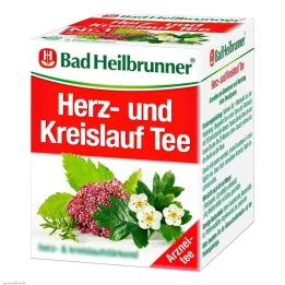 BAD HEILBRUNNER Sydän- ja verenkiertotee N Fbtl., 8X1,5 g