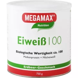 EIWEISS 100 mansikka -megamax -jauhetta, 750 g