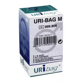 URIBAG Taitettava pisuaaripullo miehille, 1 kpl