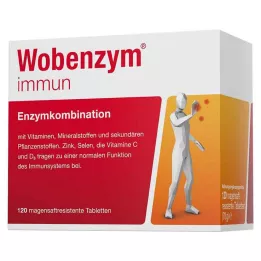 WOBENZYM immuuni-enterotabletit, 120 kpl