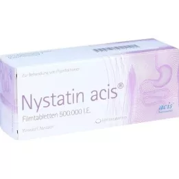 NYSTATIN ACIS -kalvopäällystetyt tabletit, 50 kpl