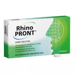 RHINOPRONT Yhdistelmätabletit, 12 kpl