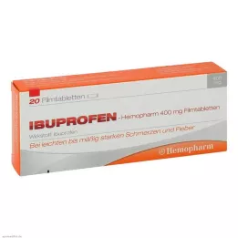 IBUPROFEN Hemopharm 400 mg kalvopäällysteiset tabletit, 20 kpl