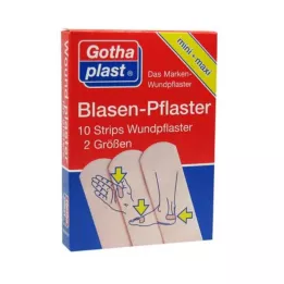 GOTHAPLAST Ihon läpipainolaastarit, 10 kpl