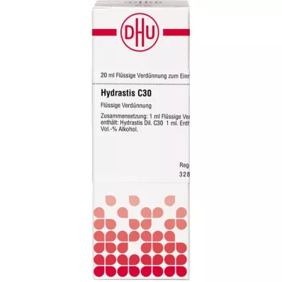 HYDRASTIS C 30 Laimennus, 20 ml