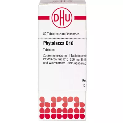 Phytolacca D10, 80 kpl