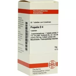 PROPOLIS D 4 tablettia, 80 kpl