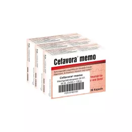 CEFAVORA memo pehmeät liivatekapselit, 90 kpl