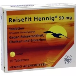 REISEFIT Hennig 50 mg tabletit, 10 kpl