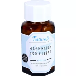 NATURAFIT Magnesium 130 Citr kapselit, 60 kpl