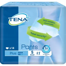 TENA PANTS Plus S 65-85 cm Confiofit-kertakäyttöiset housut, 14 kpl