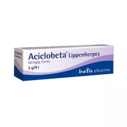 ACICLOBETA Huuliherpesvoide, 2 g