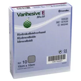 VARIHESIVE E 10x10 cm HKV hydroaktiivinen, 10 kpl