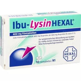IBU-LYSINHEXAL Film -päällystetyt tabletit, 10 kpl