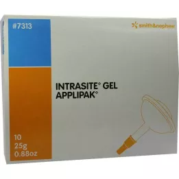INTRASITE Gel Hydrogel haavanpuhdistusaine, 10X25 g