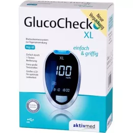 GLUCOCHECK XL Blutzucker -mittauslaite Mg/DL, 1 kpl