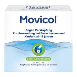 MOVICOL Jauhepussit suun kautta, 20 kpl