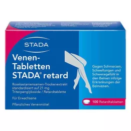 VENEN-TABLETTEN STADA hidastin, 100 kpl