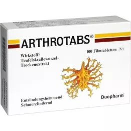 ARTHROTABS Kalvopäällysteiset tabletit, 100 kpl