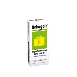 REISEGOLD Matkapahoinvointitabletit, 10 kpl