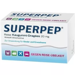 SUPERPEP matkan purukumi valmistaa 20 mg, 20 kpl