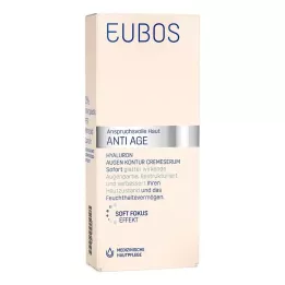 EUBOS Anti Age Hyaluron Eye Contour Cream -voideseerumi, 15 ml