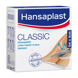 HANSAPLAST Klassinen kipsi 4 cmx5 m, 1 kpl
