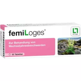 FEMILOGES mahalaukun resistentit tabletit, 50 kpl