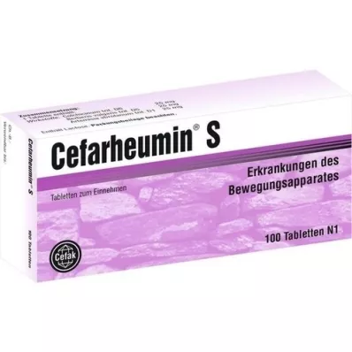 CEFARHEUMIN tabletit, 100 kpl