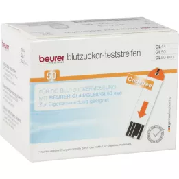 BEURER GL44/GL50 -testiliuska, 50 kpl