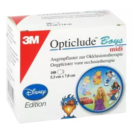 OPTICLUDE 3M Disney Boys MIDI 2538MDPB-100, 100 kpl
