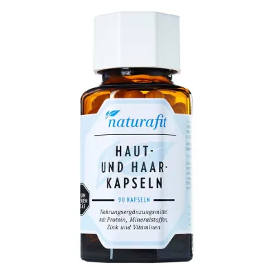 Naturafit iho- ja hiuskapselit, 90 kpl Naturafit iho- ja hiuskapselit, 90 kpl