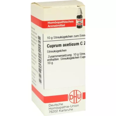 CUPRUM ACETICUM C 200 Globuli, 10 g