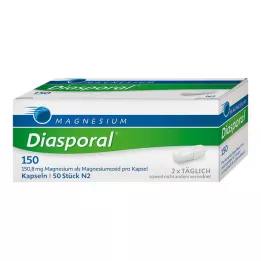 MAGNESIUM DIASPORAL 150 kapselia, 50 kpl