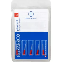 Curaprox CPS 07 interdental xxxx hieno punainen, 5 kpl