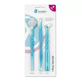 MIRADENT Hoitosetti I-Prox Care Set sininen trans., 1 P
