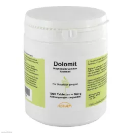 Dolomite Magnesium Kalsium-tabletit, 1000 kpl