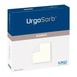 Urgosorb 10x10 cm kompressit, 10 kpl